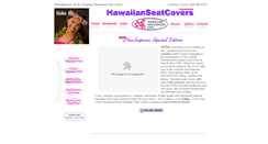 Desktop Screenshot of hawaiianseatcovers.com