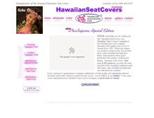 Tablet Screenshot of hawaiianseatcovers.com